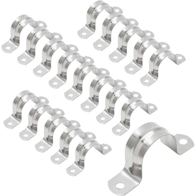 [neuwertig]halbkreisförmige U-förmige Schlauchschelle Aus Edelstahl Für Luft- Und Wasserschläuche, 32 Mm Durchmesser