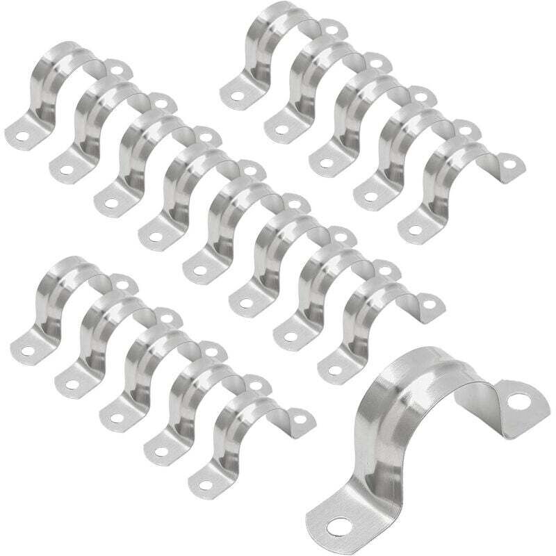 [neuwertig]25 Mm Halbkreisförmige U-förmige Schlauchschelle Aus Edelstahl Für Luft- Und Wasserschläuche