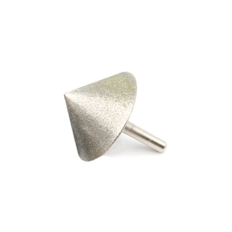 [neuwertig]diamantbeschichteter Kegel-fasenschleifkopf, 90°-winkel, Für Stein, Jade, Glas, Bohren, Fasen, Schleifwerkzeuge, 30 Mm