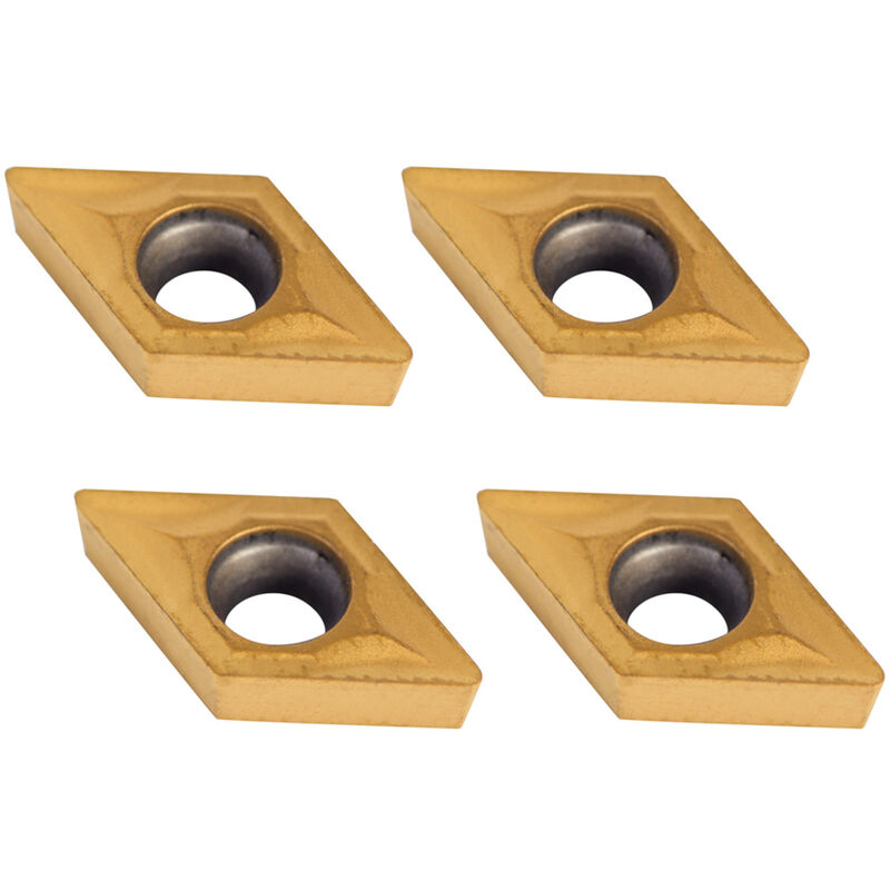 [neuwertig]satz Mit 10 Cnc-diamantfräsern – Aus Hartmetall – Mit Koffer Dcmt070204-hm Ybc251