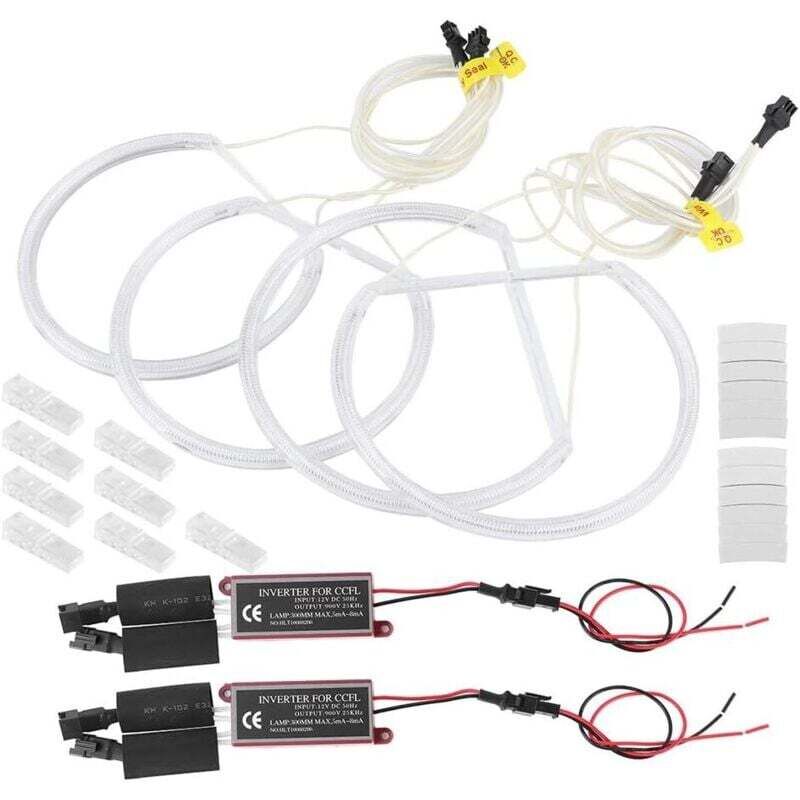 [neuwertig]auto-angel-eyes-lichtset, Weiße Ccfl-angel-eyes-halo-ringe, Hochleistungs-lichtlampe, Passend Für E46