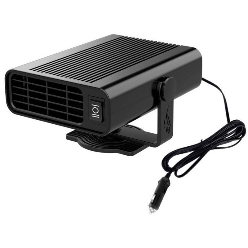 [neuwertig]tragbare Autoheizung, Tragbarer Auto-entfroster Mit 360° Drehbarem Sockel, Elektrische Autoheizung Und Winter-windschutzscheibenenteiser Für Autos Mit 12-v-zigarettenanzünderstecker