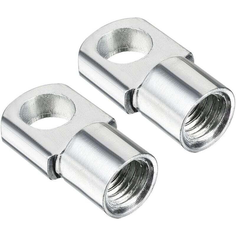 [neuwertig]m8-gasfederendkappe, 8 Mm Innengewinde, Lochdurchmesser, A3-stahl, Silberfarben, 2 Stück