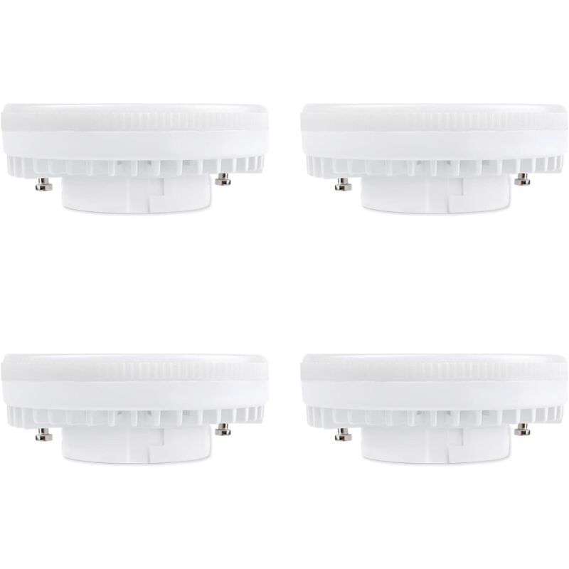 [neuwertig]gx53 9w Led-spot, Warmweiß 3000k, 900lm, Ac 230v, Entspricht Cfl Gx53 15-18w, 120° Gx53 Led-reflektorlampe Für Küchenschränke/kleiderschränke, Nicht Dimmbar, 4er-pack [energieklasse A+]