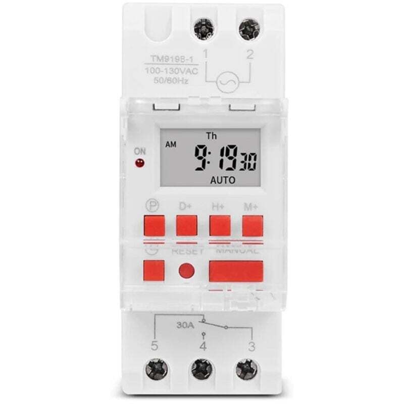 [neuwertig]tm919b Zeitschalter, Automatischer Zykluszeitregler, Zeitschalterausgang - Tm919b-1 110v