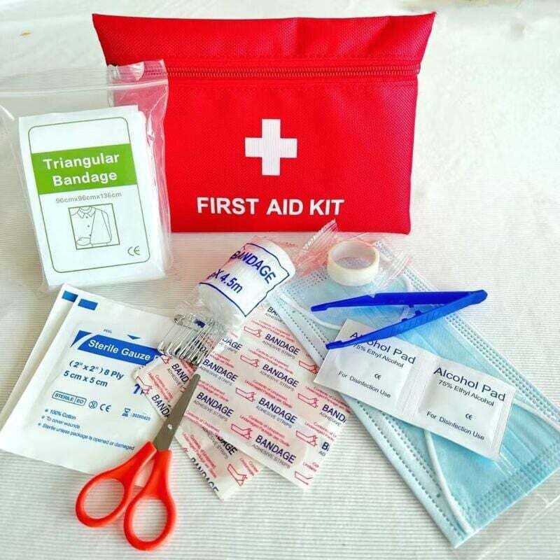 [neuwertig]erste-hilfe-set, Reise-set, Für Zuhause, Wandern, Auto, Camping, Kinder, Erste-hilfe-set Für Die Arbeit, Rot
