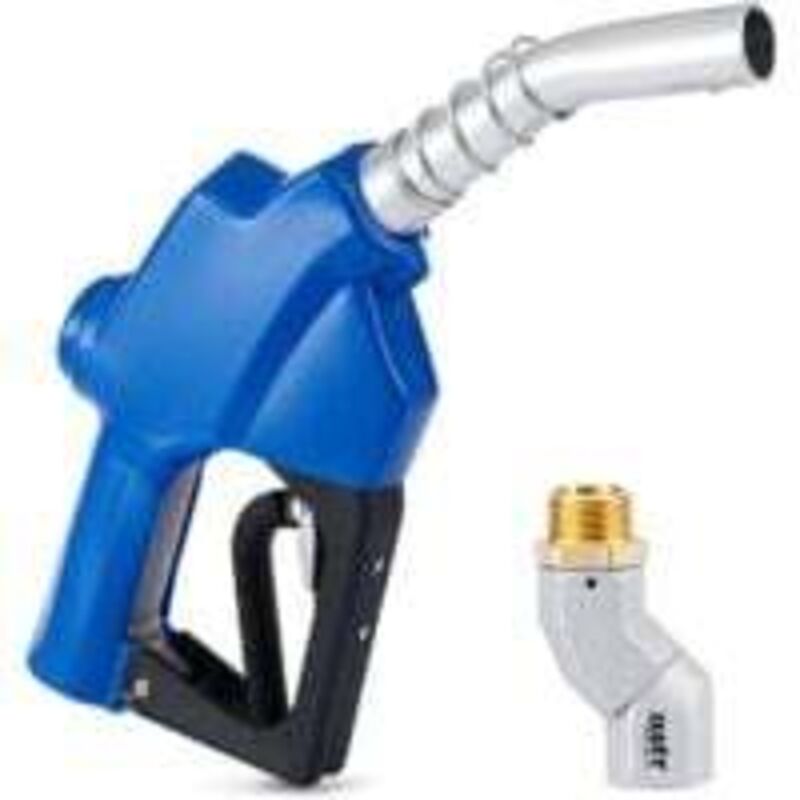 [neuwertig]automatisches Zapfpistolen-set Mit 1"-npt-anschluss, Zapfpistole Mit Automatischer Abschaltung, 360° Drehbarem Schlauch, 120 L/min Durchflussrate, Für Benzin, Diesel Und Kerosin