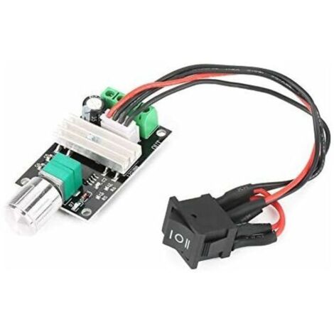 [neuwertig]drehzahlregler Für 12-volt-motoren, Gleichstrommotorregler, Reversibler Gleichstrommotor-drehzahlregler 6 V, 12 V, 24 V, 3 A Pwm Mit Schalter