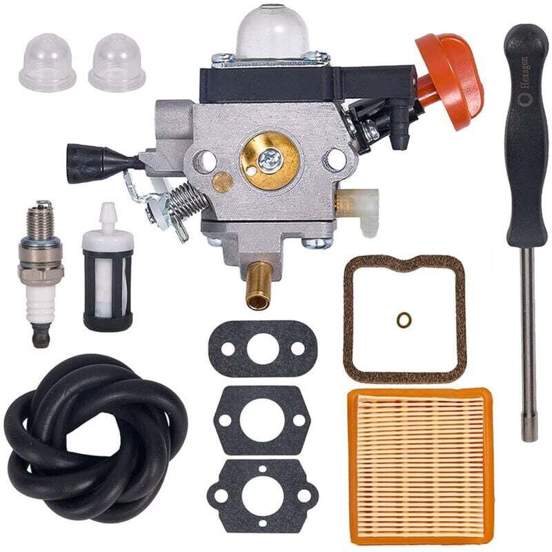 [neuwertig]der Vergaser 4180-120-0615 Fs91 Für Stihl Freischneider Fs91r, Fs111, Fs89, Ht102, Ht103, Fc91, Fc96, Km91, Km111 Und Fc111 Beinhaltet Einstellwerkzeuge, Einen Luftfilter Und Ein Drosselkla