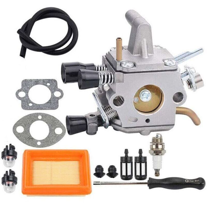 [neuwertig]vergaser Für Stihl Freischneider Fs120, Fs200, Fs250, Fs300, Fs350, Fr350, Fr450 Und Fr480. Kompatibel Und Einfach Zu Montieren.