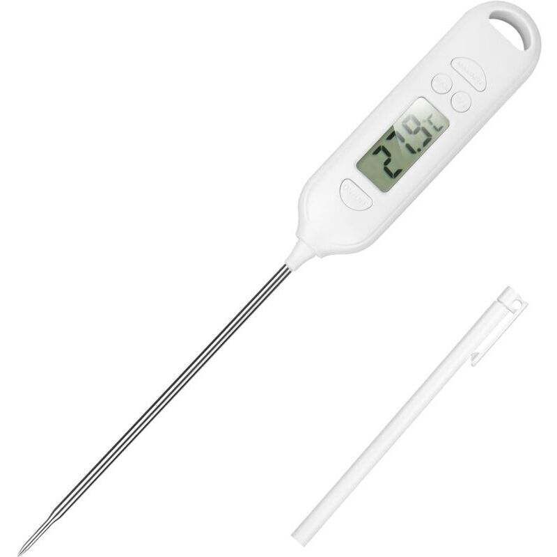 [neuwertig]2er-pack Digitale Küchenthermometer – Fleischthermometer – Kochthermometer Mit Langer Sonde – Lcd-anzeige – Kochthermometer Für Küche, Grill Und Speisen