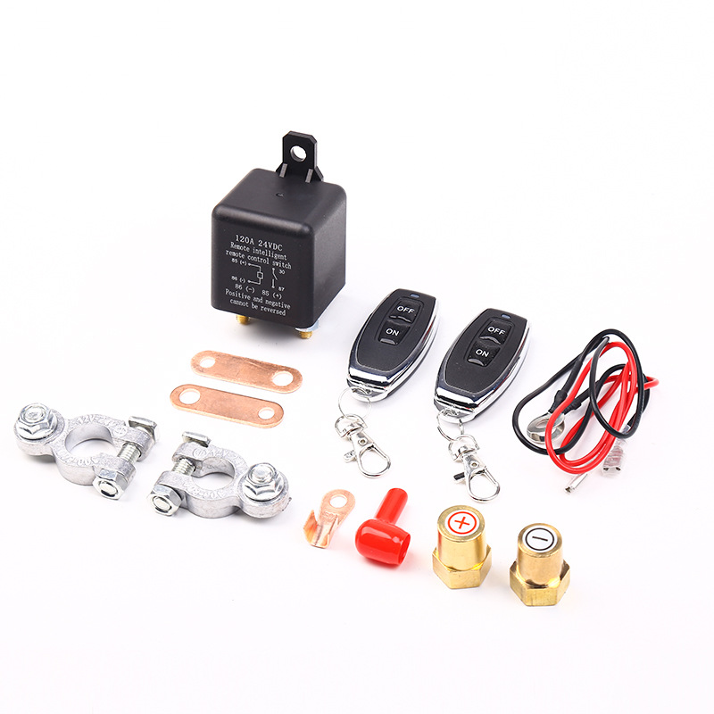 [neuwertig]12v Batterietrennschalter, 12v 200a Relais Mit 2 Fernbedienungen, Diebstahlsicherung Für Auto, Boot, Lkw Und Wohnmobil (200a)
