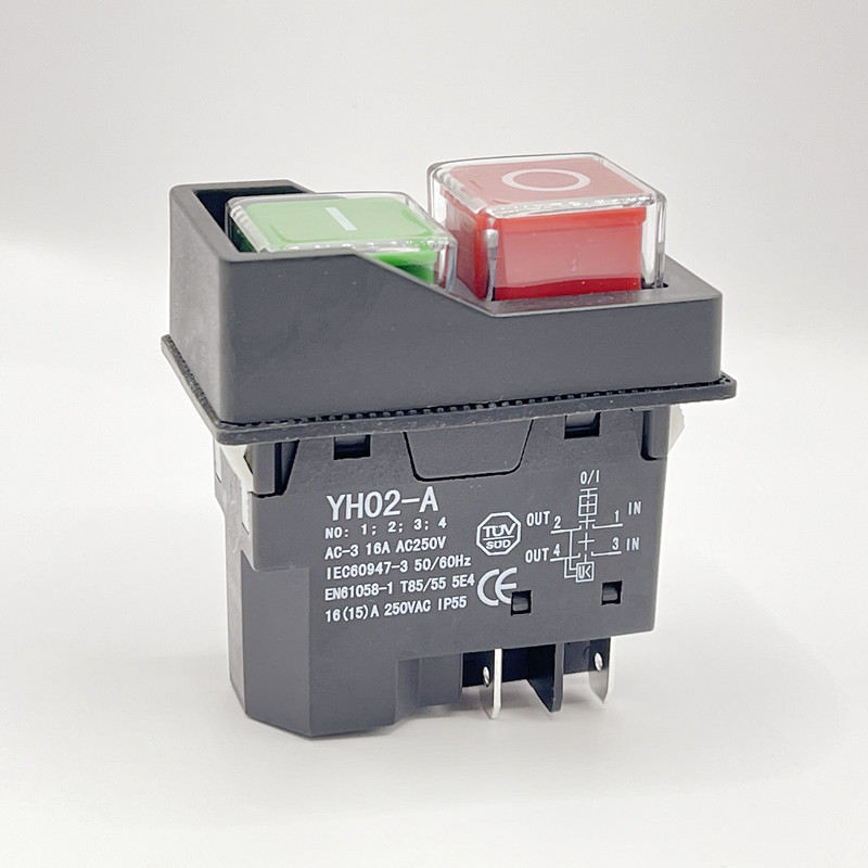 Schalter Kld Elektromagnetischer Schalter - 28a Magnetschalter Kld - 28 Tasten Kjd17 Ck21 Wasserdichter Slicer-schalter - 4-polig