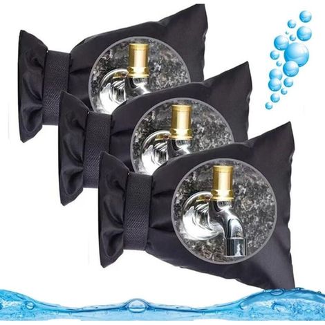 Set Mit 3 Frostsicheren Wasserhahnschutzkappen Für Wasserleitungen Und Außenwasserhähne