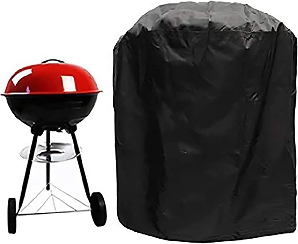 Wasserdichte Grillabdeckungen Aus Robustem Oxford-gewebe, Für Große Runde Grillkessel (77 Cm Durchmesser), Grilldeckel, Schutz Vor Staub Und Regen, Für Den Innen- Und Außenbereich, Reißfest