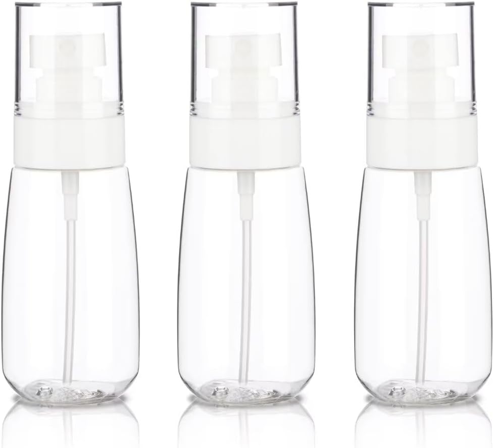 60 Ml Kleine Reise-sprühflaschen, Leere Reise-sprühflaschen, Mini-sprühflaschen Aus Kunststoff Mit Feinem Nebel