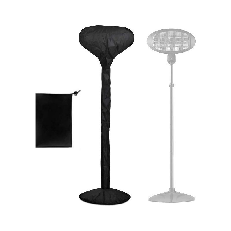 Terrassenheizstrahler-abdeckung (180 X 52 Cm), Aus Wasserdichtem 210d Oxford-gewebe, Schutz Vor Staub Und Wind Für Gas-terrassenheizstrahler.