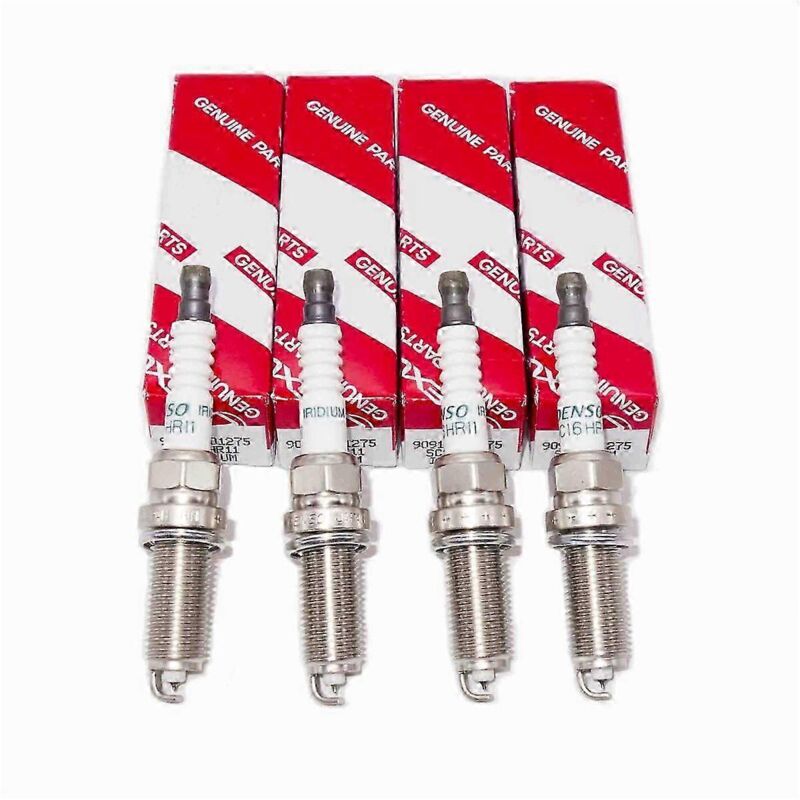 Original-zündkerzen Mit Iridium-elektrode – Kompatibel Mit Toyota Und Lexus – Modellnummer 90919-01275 / Sc16hr11 / 3444 – Set Mit 4 Stück