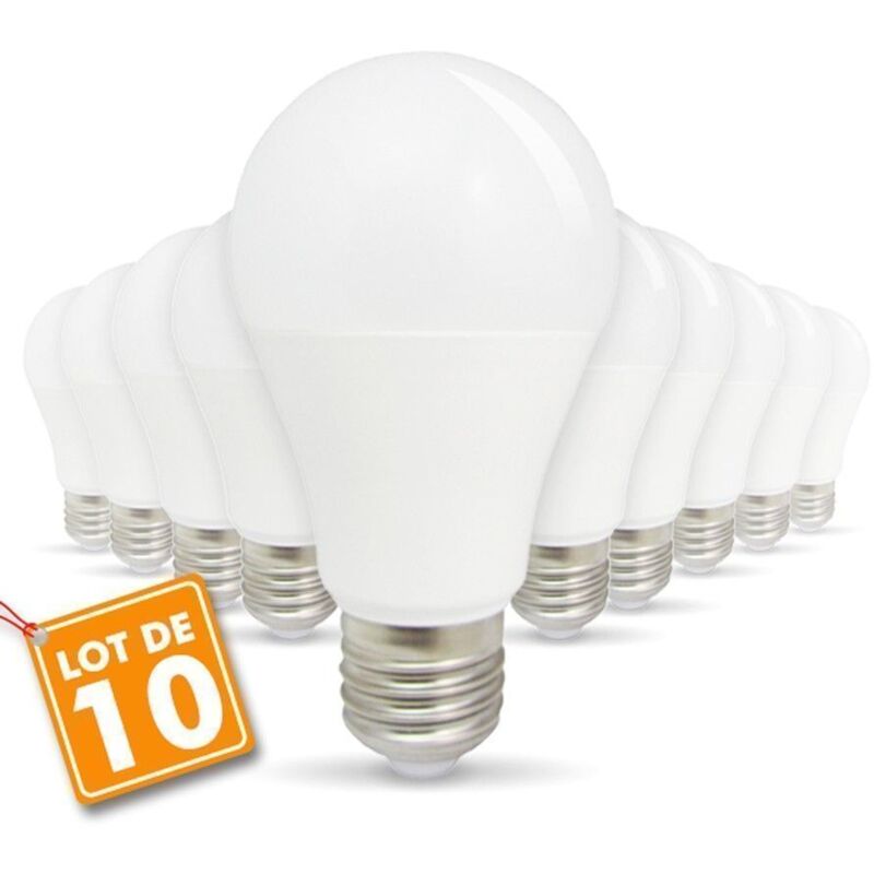 10er-pack Led-lampen E27, 11 W, Natürliche Weiße 4000 K, Entspricht 100 W, Energieeffizienzklasse A++, Dimmbar, Quecksilberfrei – Ideal Für Wohnzimmer, Küche Und Büro