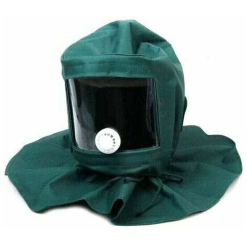 Schutzhaube Und Gesichtsmaske Gegen Staub Und Wind Für Sandstrahlen, Heimwerken Und Werkstätten – Ce-konform