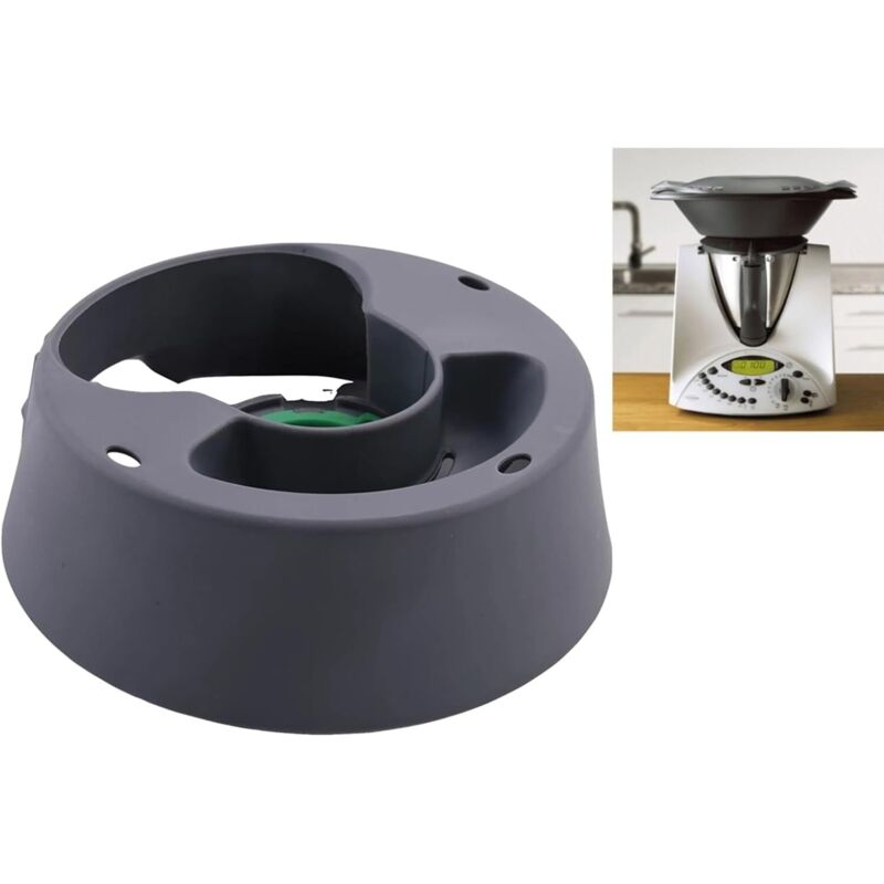 Ständer Für Mixbehälter Thermomix Tm5/tm6 – Spülmaschinenfest, Mit Integriertem Sicherheitssystem Und Befestigungsring Aus Polypropylen