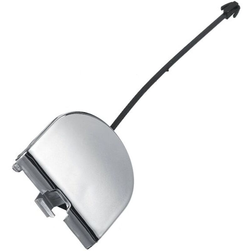 Schutzdeckel Für Kugelkopfkupplungsring Aus Chrom, Ersatzteil Kompatibel Mit Fiat 500 (2007–2012), Universelles Autozubehör