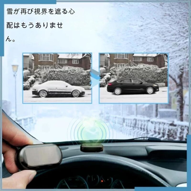 Enteisungs- Und Schneeschutzvorrichtung Für Autoglas – Effektiver Winterschutz Gegen Frost, Eis Und Schneeanhäufung