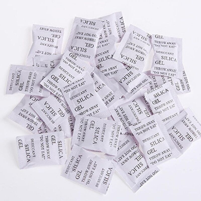 Wiederverwendbare Trockenmittel-sachets – 200 Stück À 1 G, Hochabsorbierendes Silicagel Zur Luftentfeuchtung, Schimmel- Und Kondensationsverhütung Für Schränke, Schuhe, Gepäck Und Elektronik