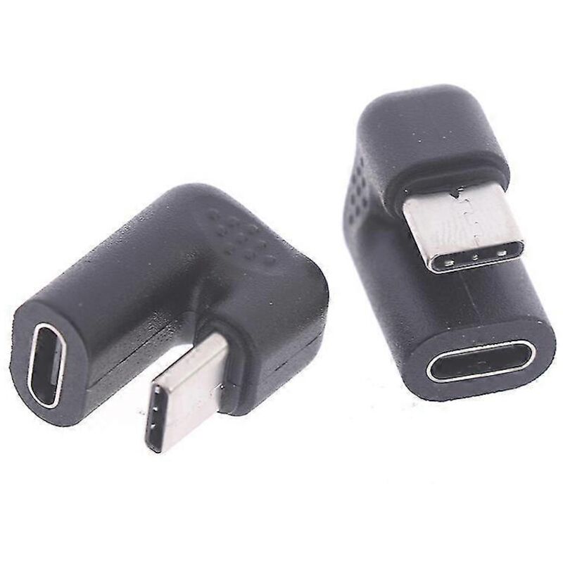 Usb 3.1 Typ-c-buchse-zu-stecker-winkeladapter, 180°, Hochgeschwindigkeit (5 Gbps), Kompatibel Mit Laptops, Tablets Und Smartphones