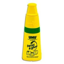 Klebstoff Uhu Twist & Glue Renature Lösungsmittelfrei Trocknet Klar