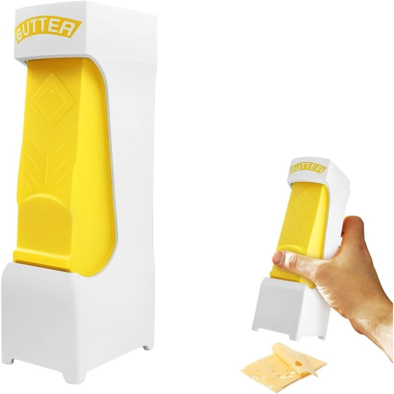 2-in-1 Butter- Und Käsespender – Ergonomisches Design, Gebürsteter Edelstahl Für Die Moderne Küche – Ulisem