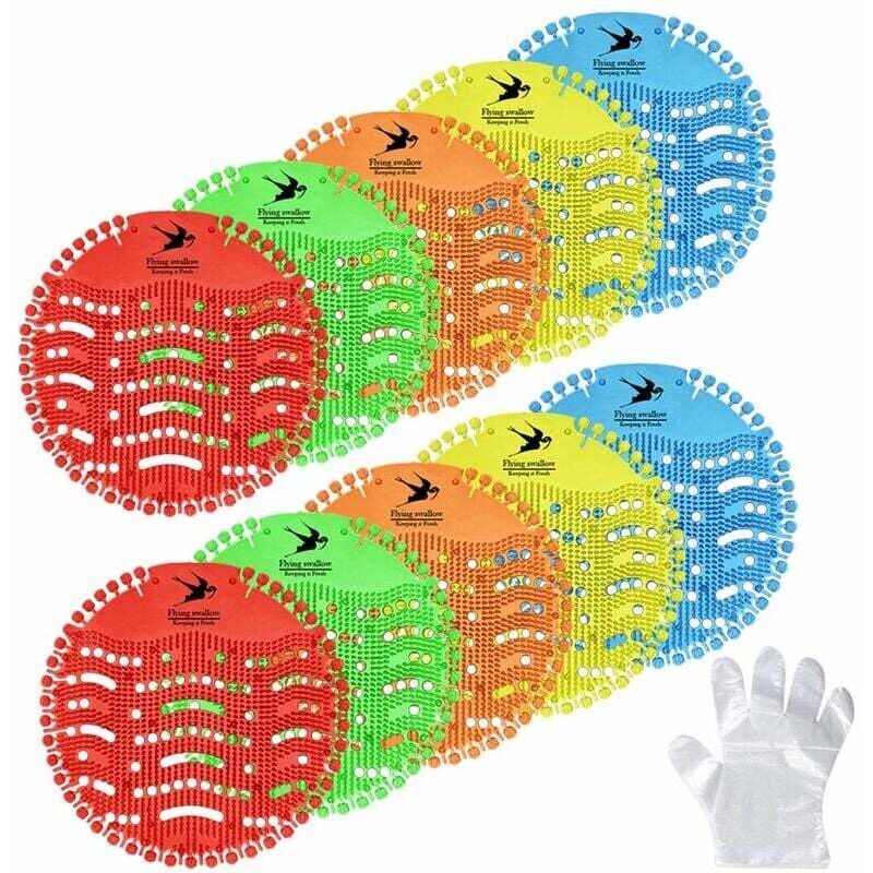 Urinal-lufterfrischergitter, 10-teiliges Set, Langanhaltender Duft (über 30 Tage), Ideal Für Hotels, Schulen Und Restaurants – Ulisem