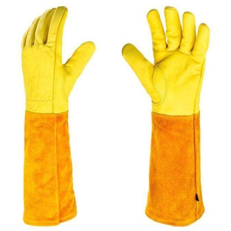 Dornenresistente Gartenhandschuhe, Größe M, 2er-pack Für Optimalen Schutz Bei Der Gartenarbeit – Ulisem