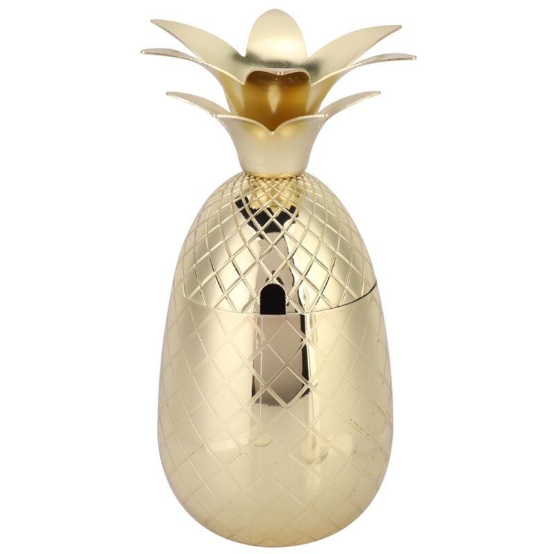 Cocktailgläser Aus Goldfarbenem Edelstahl – 4er-set, Elegantes Und Robustes Design Für Bar Oder Zuhause – Ulisem