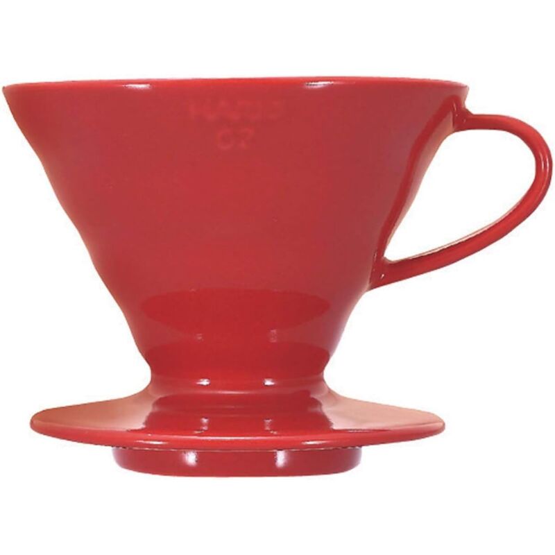 Roter Keramik-kaffeefilter, Größe 02 – Ideal Für Den Einzelgebrauch – Ulisem