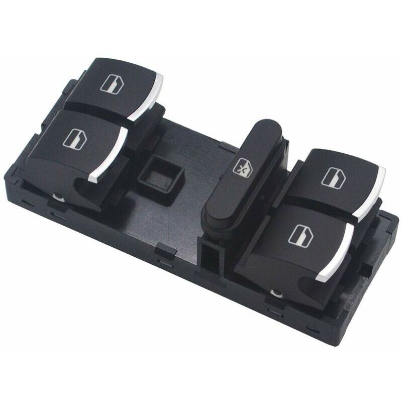 10-poliger Fensterheberschalter Vorne Links – Kompatibel Mit Vw Golf 5/6, Polo 5, Jetta 5, Passat B6 – Ulisem