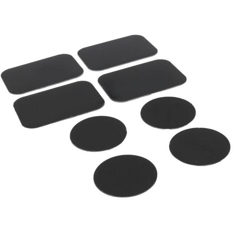 8-teiliges Set Selbstklebender Magnetplatten Aus Edelstahl Für Handyhalterungen - Ulisem
