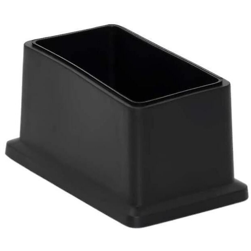 Rechteckige Pvc-stuhlbeinkappen – 8er-pack, 25 X 50 Mm, Effektiver Bodenschutz – Ulisem
