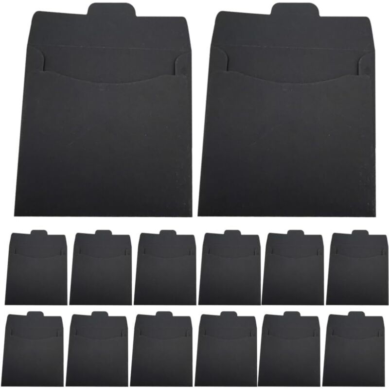 Weiße Kraftpapierhüllen Für Cds/dvds – 50er-pack – Umweltfreundliche Und Elegante Aufbewahrung Für Optische Datenträger – Ulisem