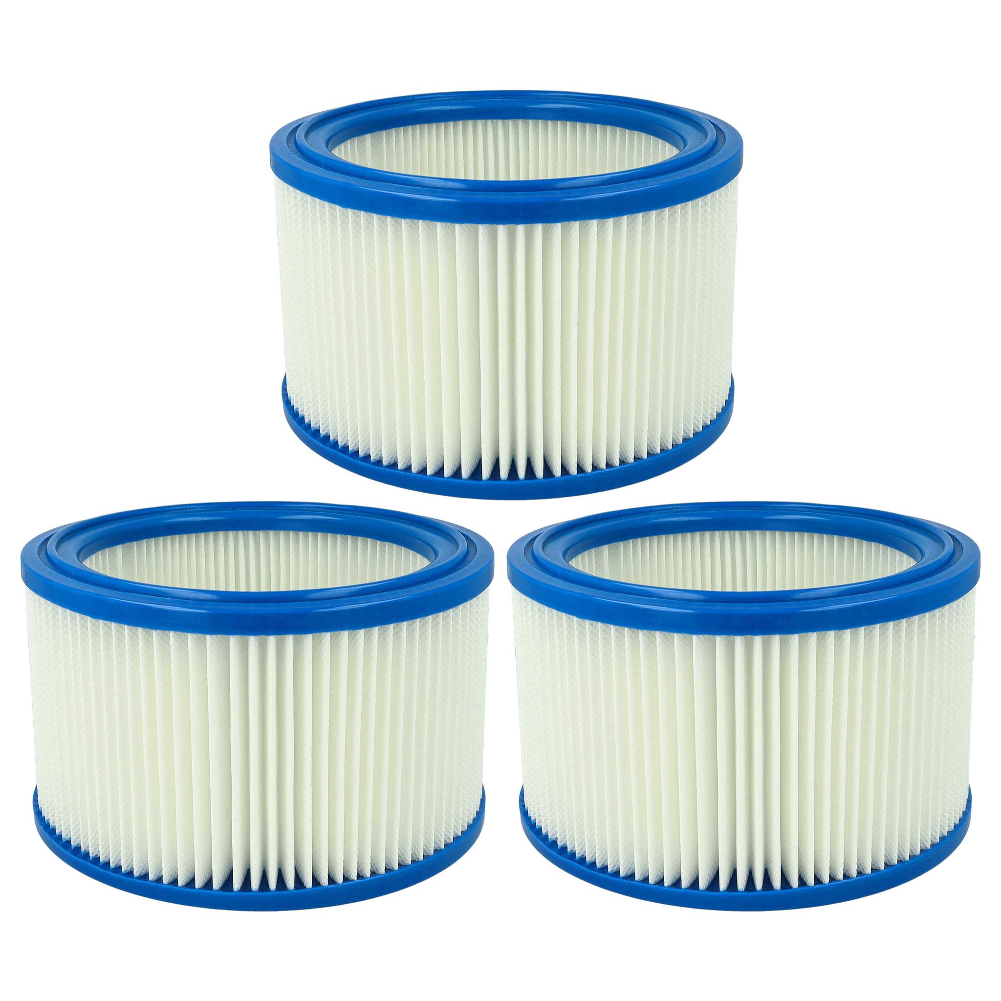 Vhbw 3x Filterelement Ersatz Für Makita W29747 Für Akku-staubsauger - Feinstaubfilter Kunststoff