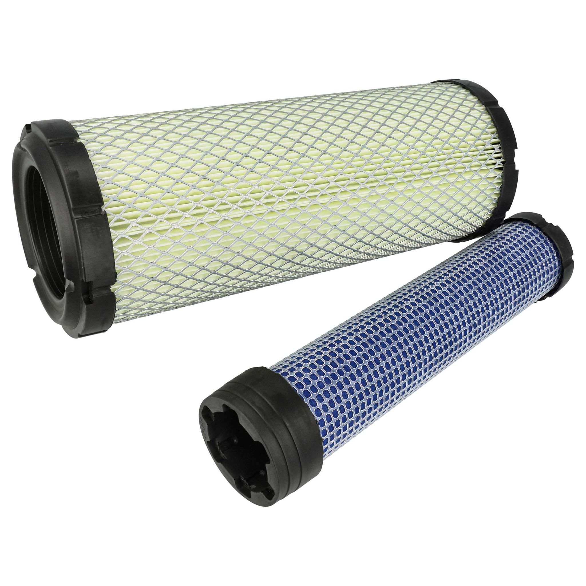 Vhbw 1x Innenfilter, 1x Außenfilter Kompatibel Mit Kawasaki 25 Hp Engines Für Fd791d, Fh601d, Fh601v-fh721v, Fh641d, Fd750d Baumaschine