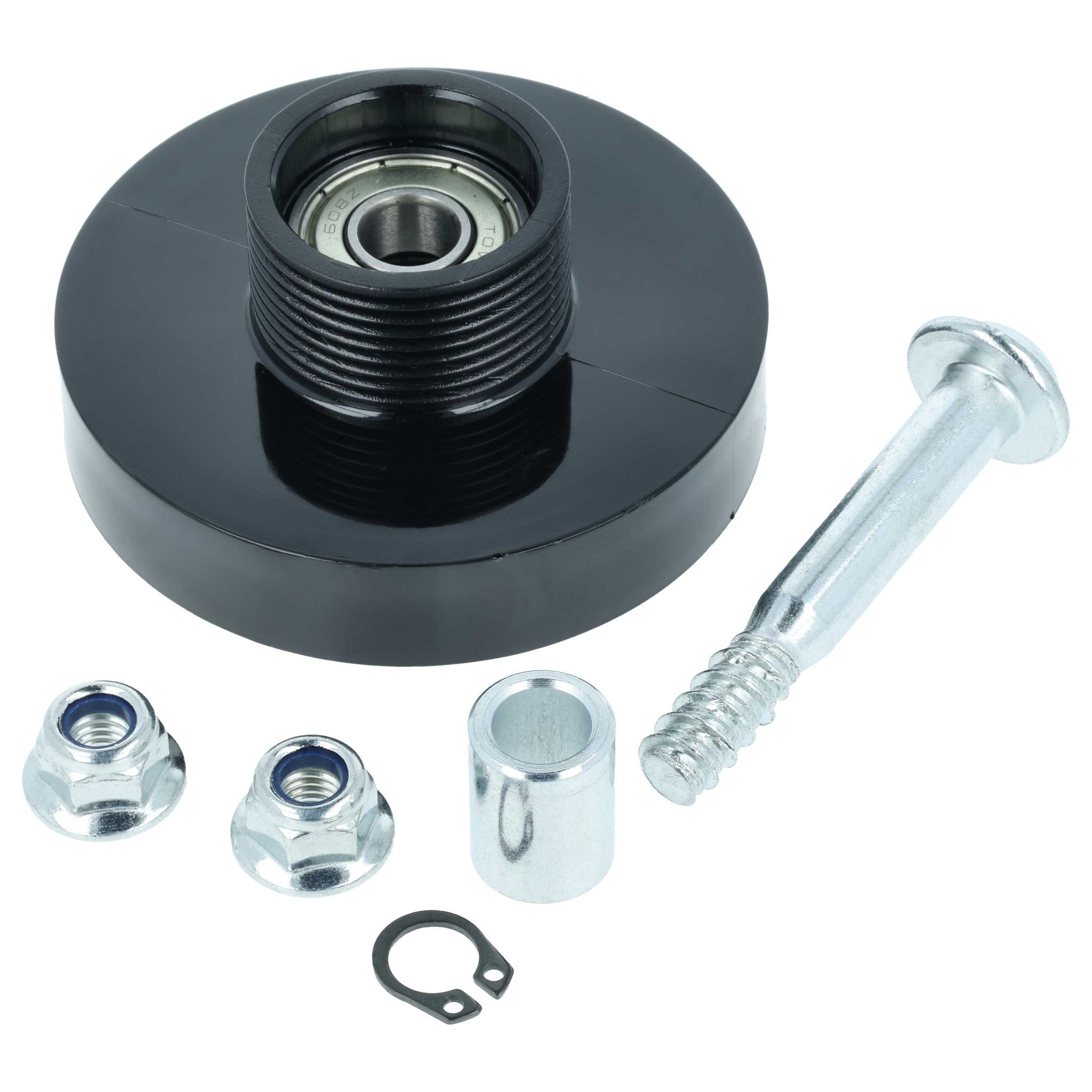 Vhbw Spannrolle Für Wäschetrockner Kompatibel Mit Siemens Wt34v170nl/07 Wt34v170nl/05, Wt34v170nl/04 - Riemenrolle Mit Montageset