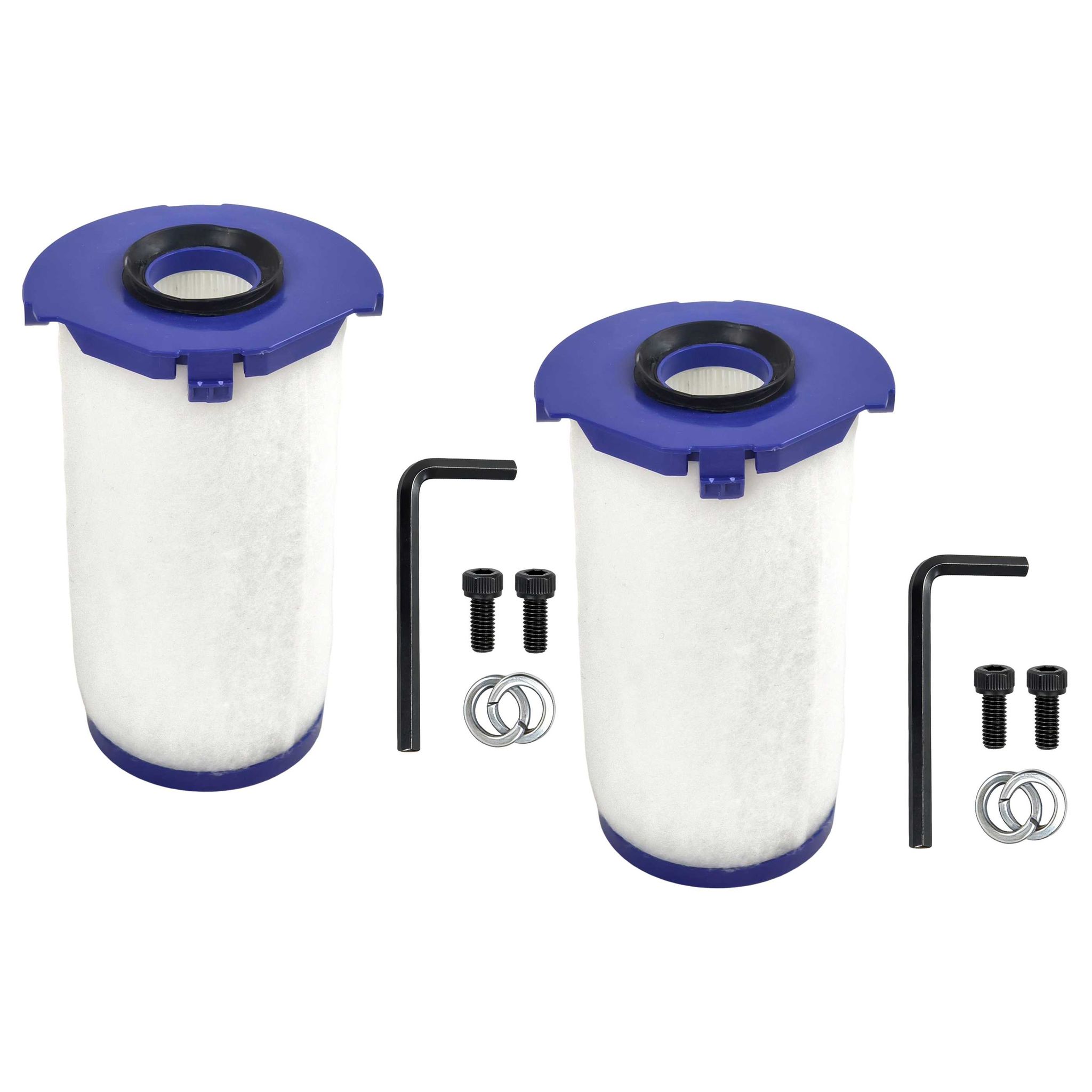 Vhbw 2x Hepa Filter Kompatibel Mit Dyson 9kj Hu03 Händetrockner - H13, Weiß Lila
