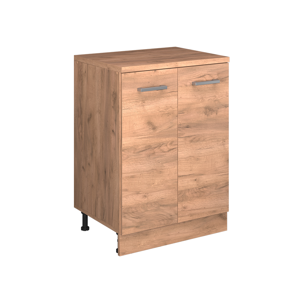 Erweiterungsschrank Rion, Goldkraft Eiche/goldkraft Eiche, 60 X 46 Cm Ohne Schräge Mit 2 Türen, Vicco