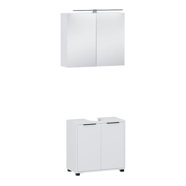 Badmöbel-set Lavio, Weiß, 2 Teile, Vicco