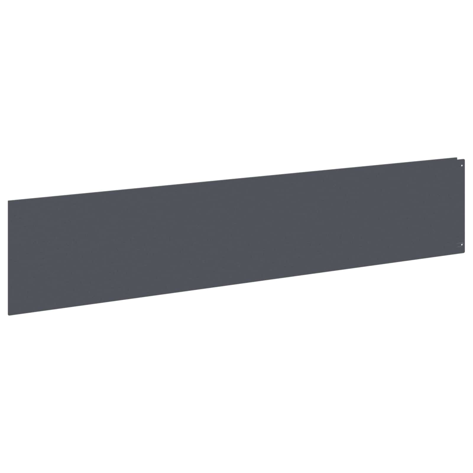 Vidaxl Lawn Edging 10 Pcs 100 X 22 Cm Steel Anthracite