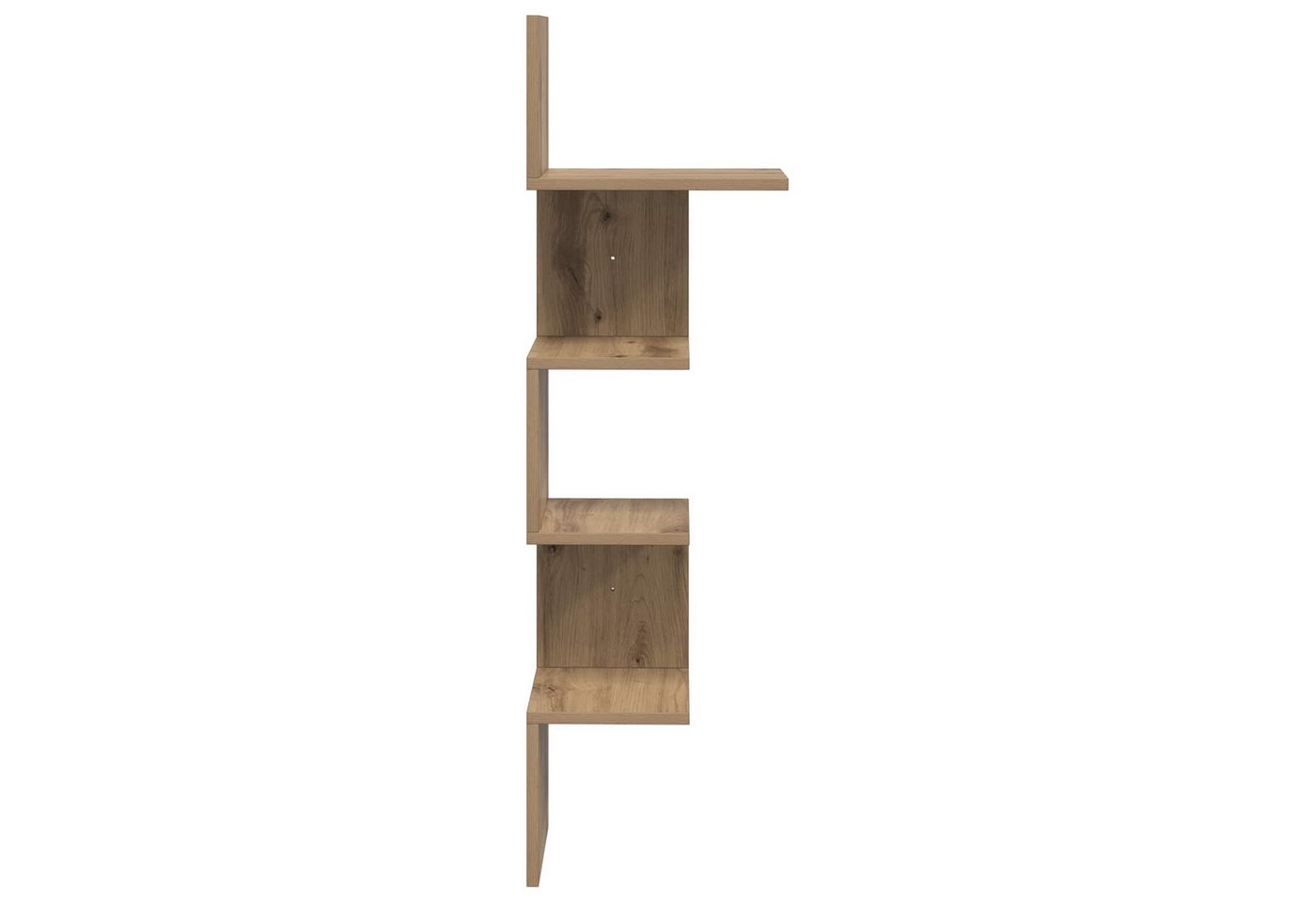 Vidaxl Wall Shelf Wall-mounted Artisan Oak 32 X 21 X107 Cm Bild 2