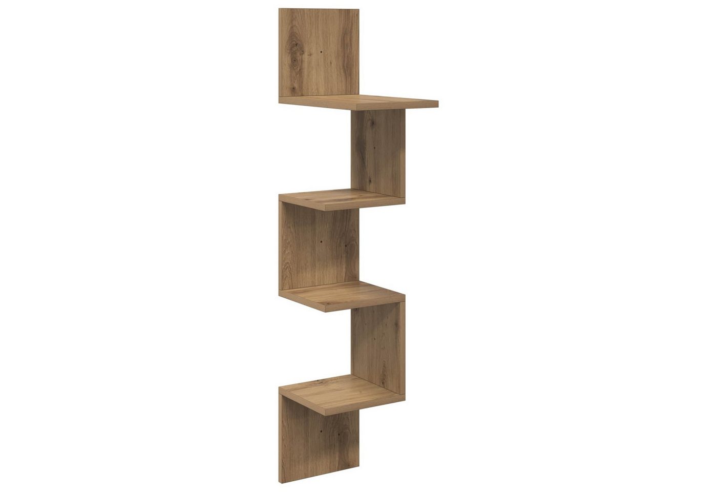 Vidaxl Wall Shelf Wall-mounted Artisan Oak 32 X 21 X107 Cm Bild 3