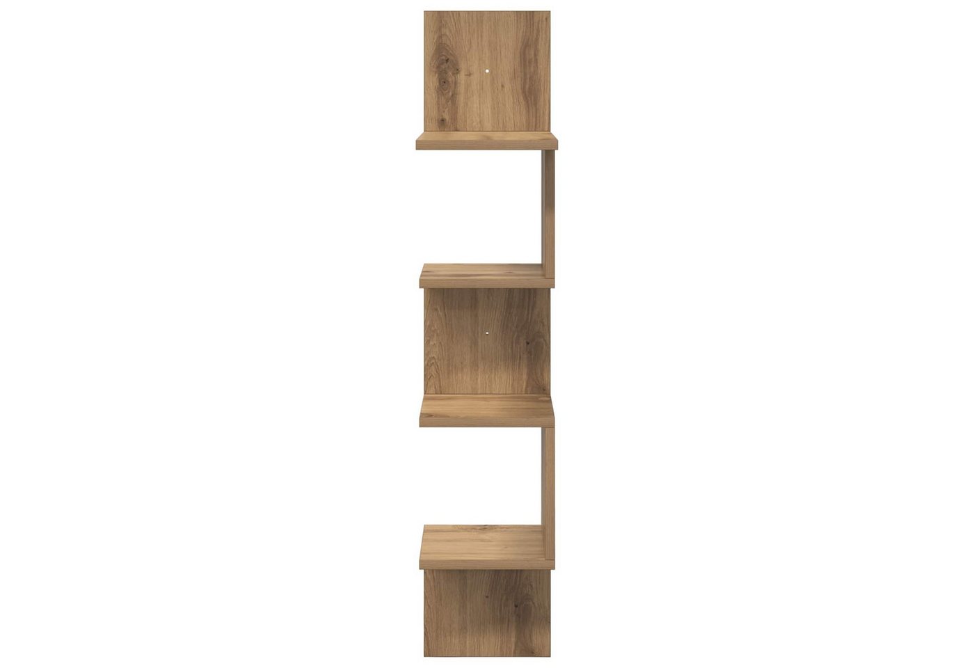 Vidaxl Wall Shelf Wall-mounted Artisan Oak 32 X 21 X107 Cm Bild 4