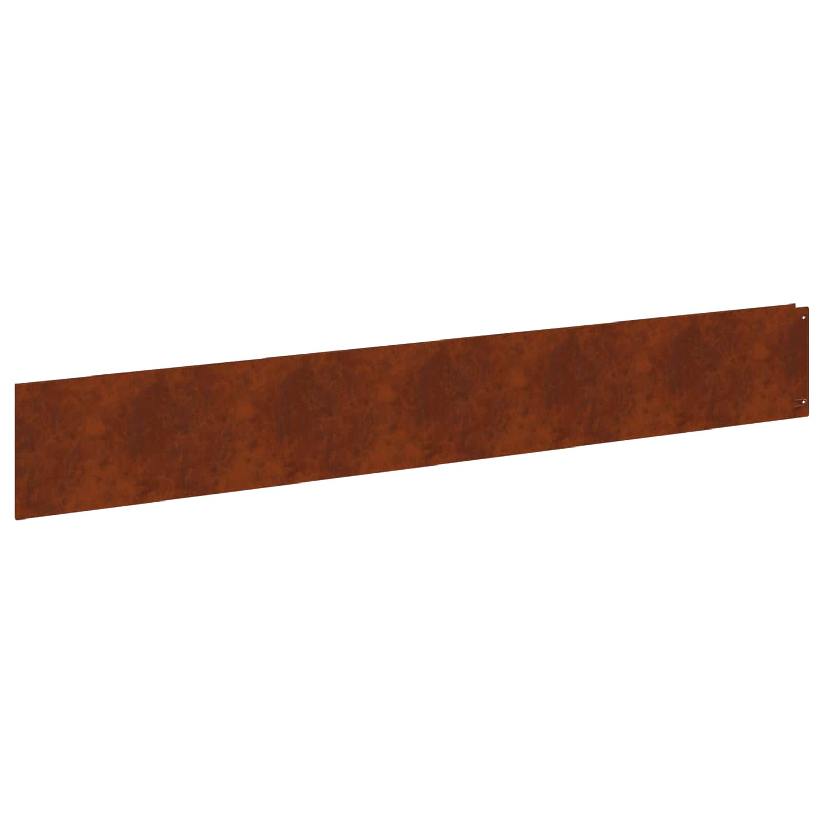 Vidaxl Lawn Edging 20 Pcs 100 X 15 Cm Steel Rusty